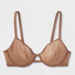 Auden Women's Mesh Unlined
Demi Bra 40DD beige